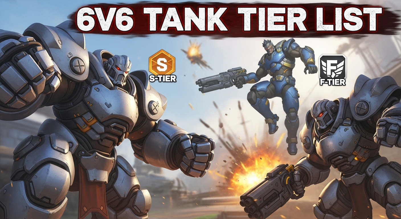6v6 Tank Tier List (August 2026): Season 1 Meta Guide