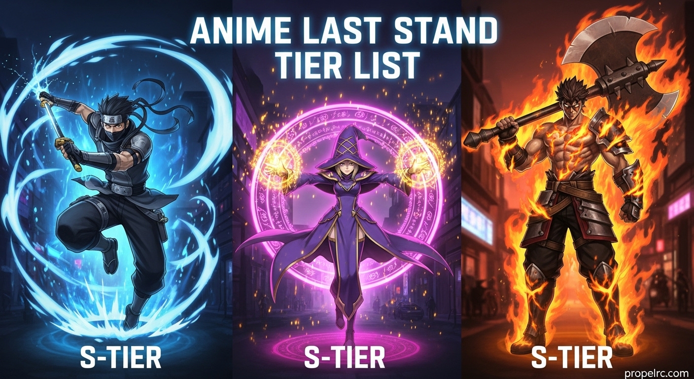 Anime Last Stand Tier List (August 2026): Complete Meta Rankings