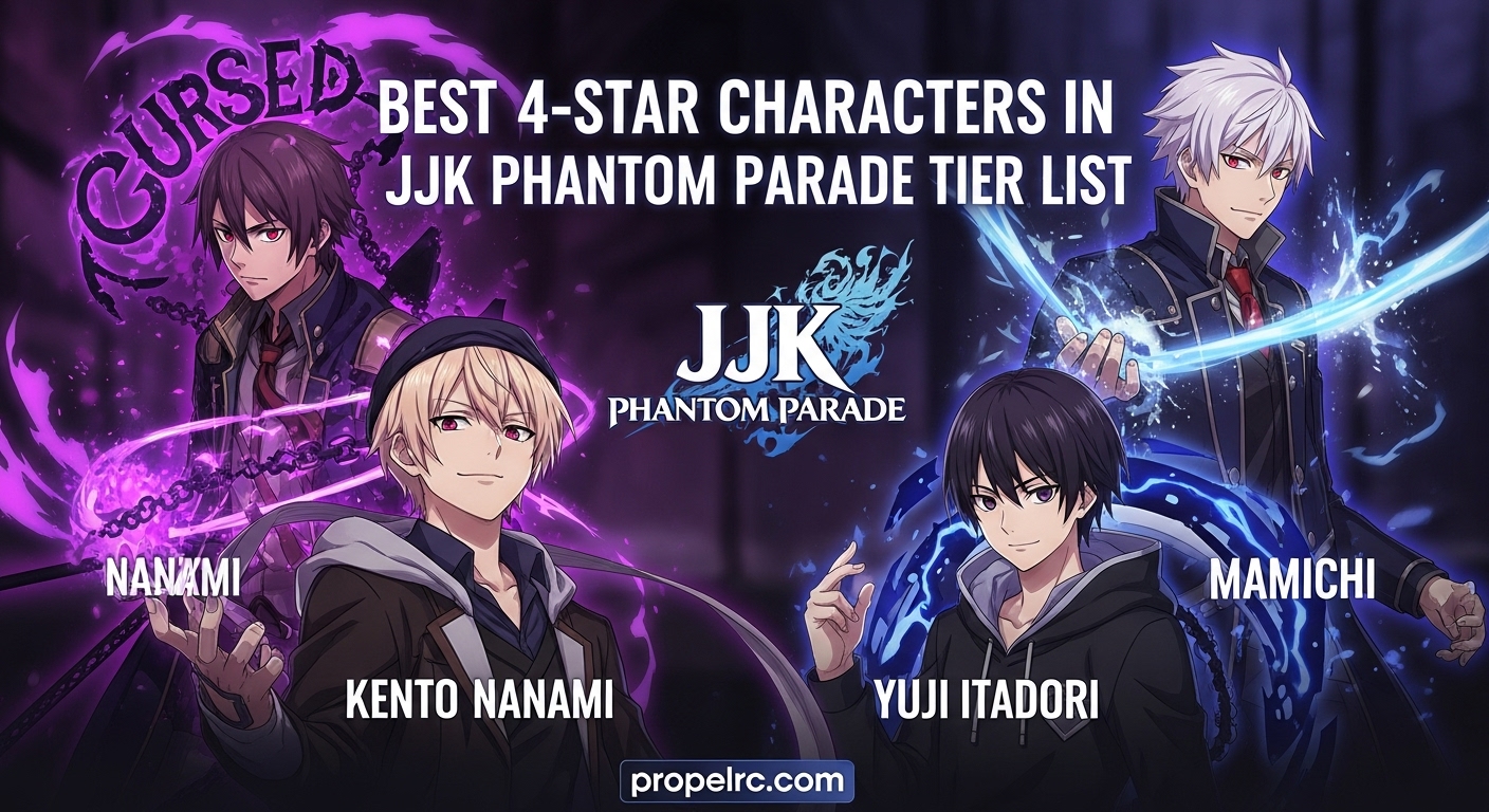 4-Star Characters in JJK Phantom Parade: Full Tier List (2026)