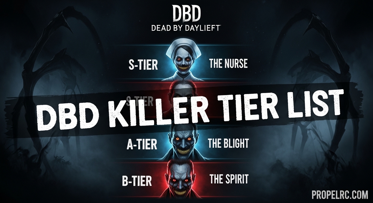 DBD Killer Tier List (August 2026): All 40 Killers Ranked