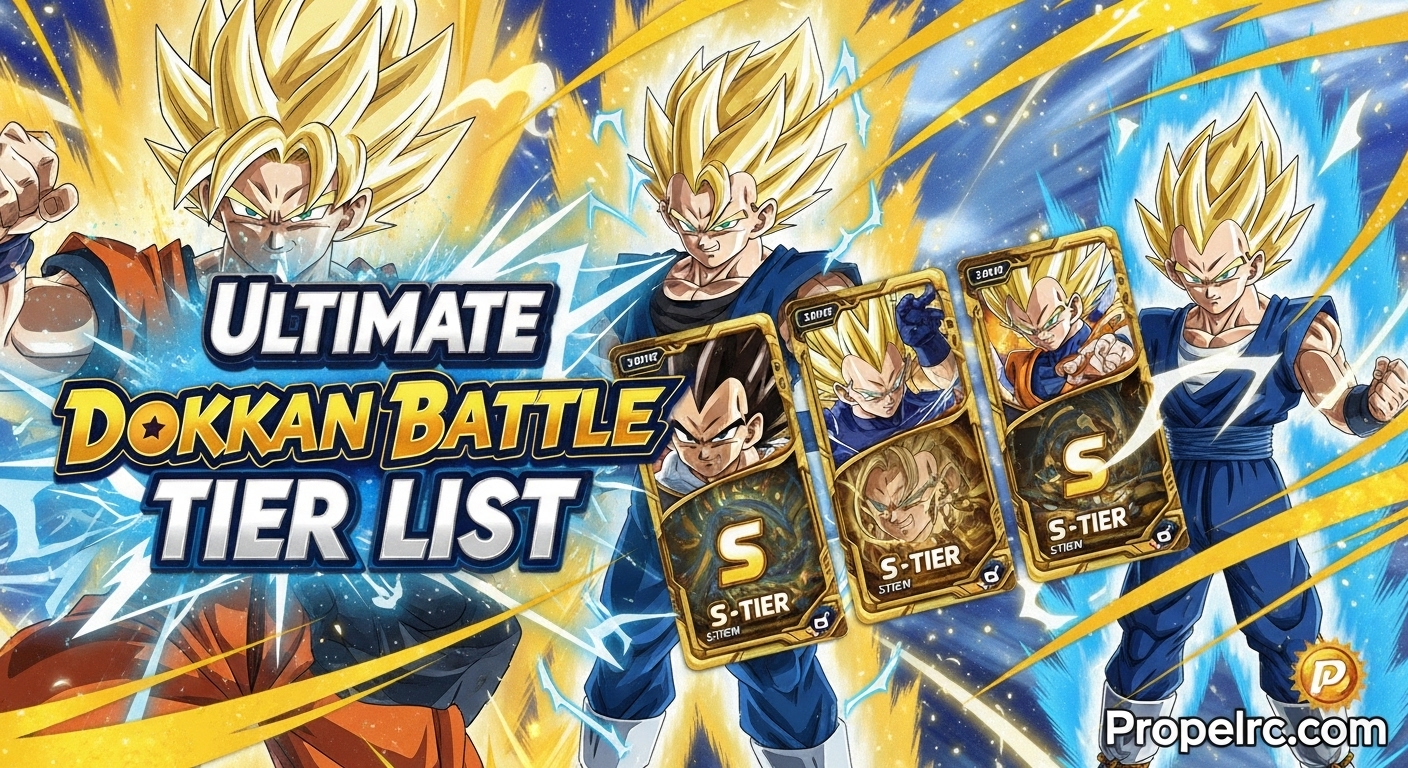 Dokkan Battle Tier List (August 2026) – Complete LR Rankings