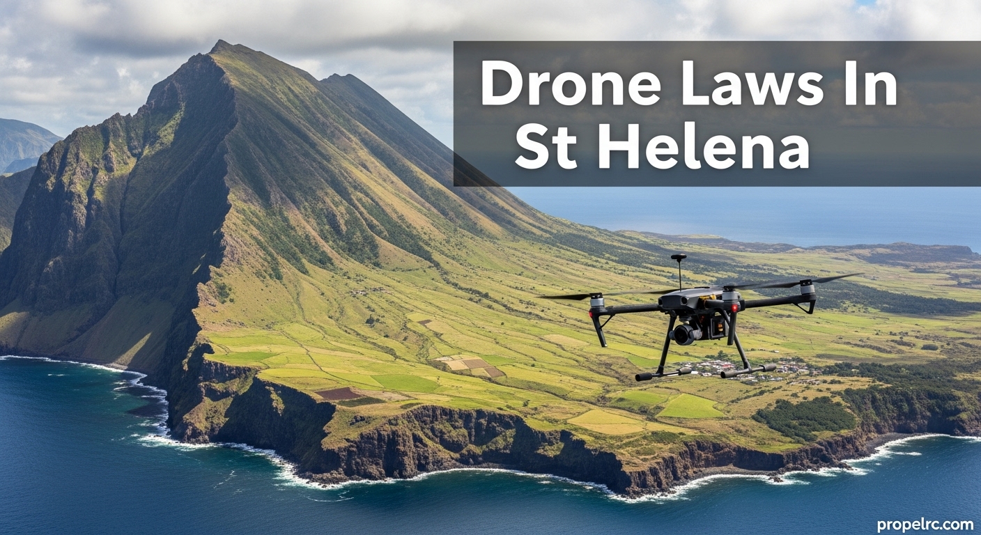 Drone Laws In St Helena: Complete Guide (August 2026)