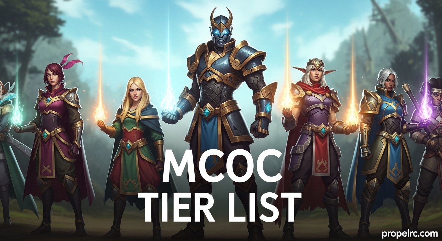 MCOC Tier List August 2026: All 6 Classes Ranked