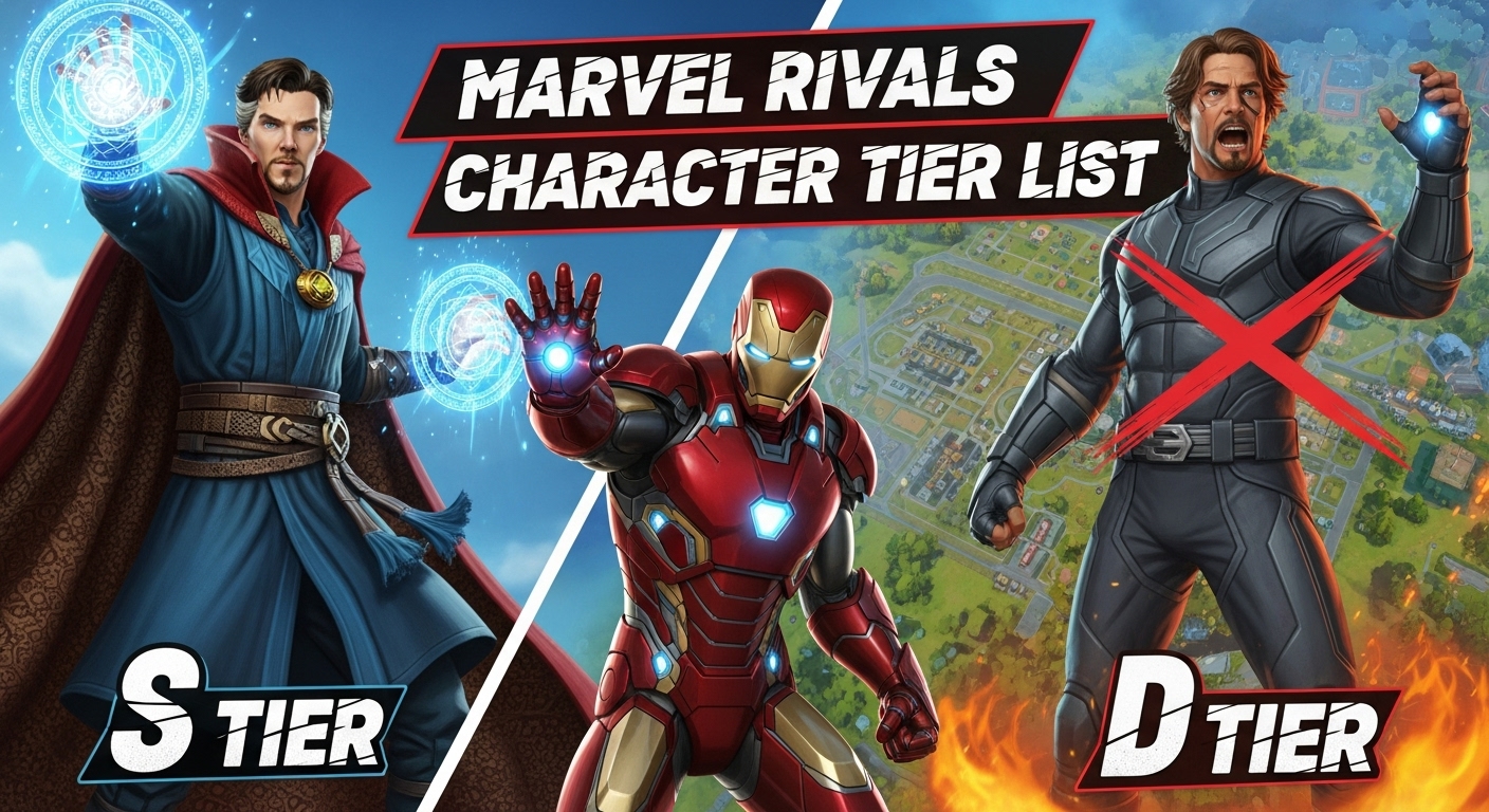 33 Marvel Rivals Character Tier List (August 2026) All Heroes Ranked