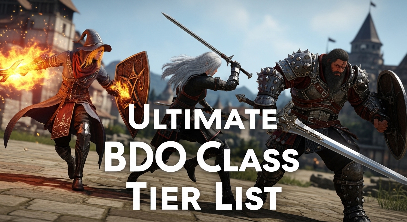 Ultimate BDO Class Tier List 2026: Complete PvE Rankings