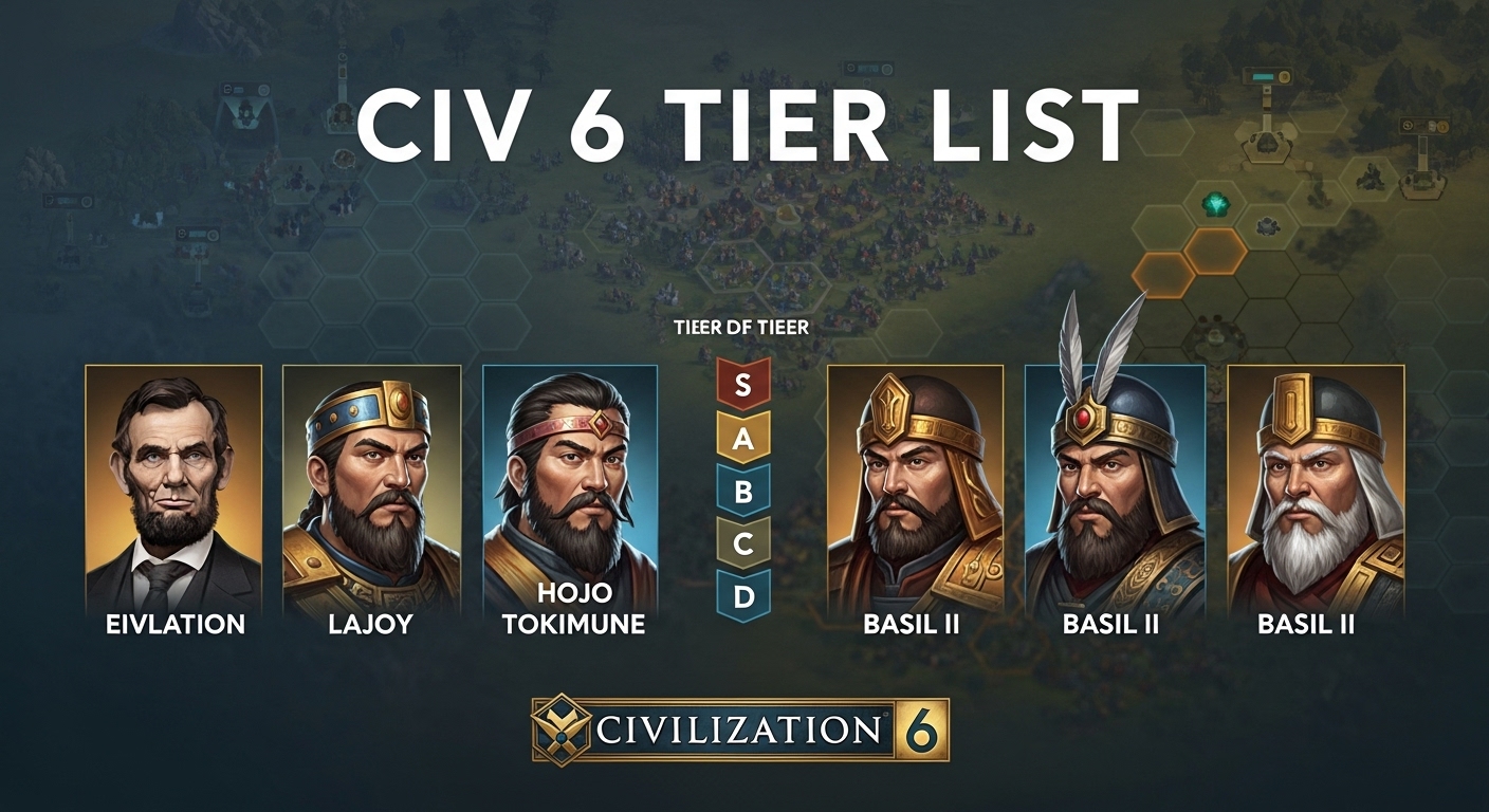 67 Civ 6 Tier List August 2026: All Leaders Ranked for Deity