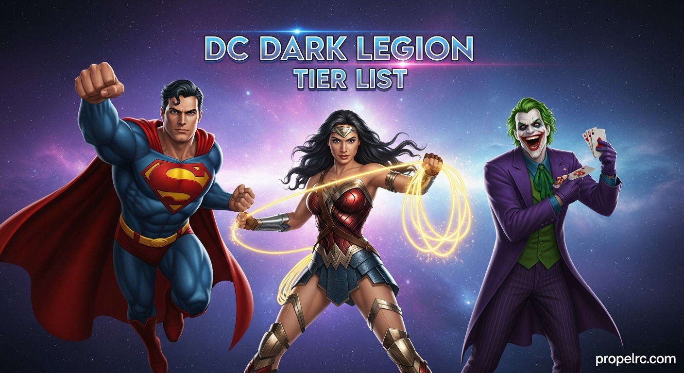DC Dark Legion Tier List (August 2026): Top Heroes Ranked