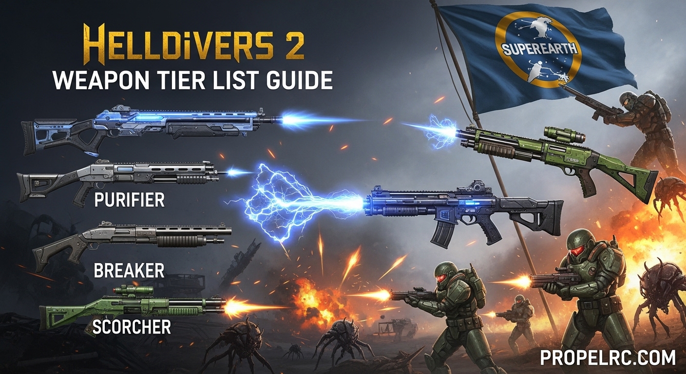 Helldivers 2 Weapon Tier List (August 2026) – Patch 6.1.0 Meta