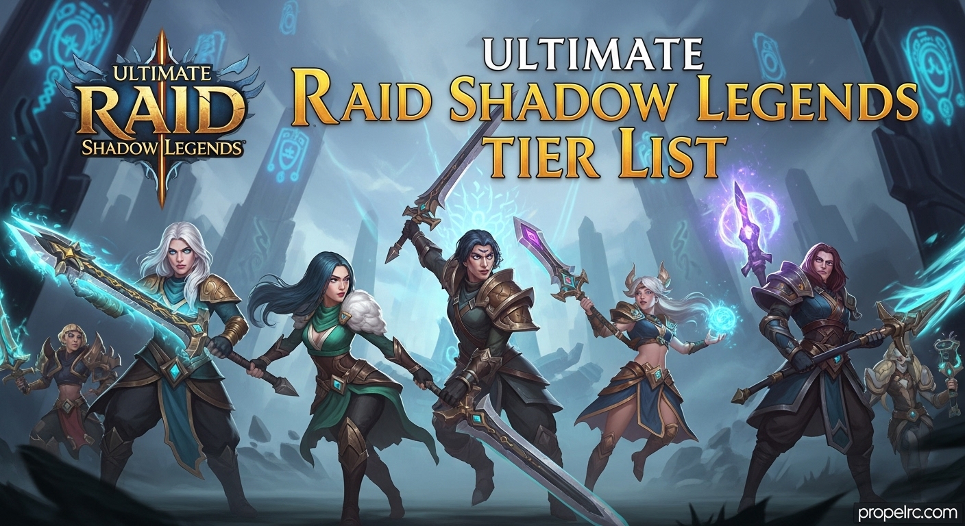 Raid Shadow Legends Tier List 2026: Complete Champion Rankings