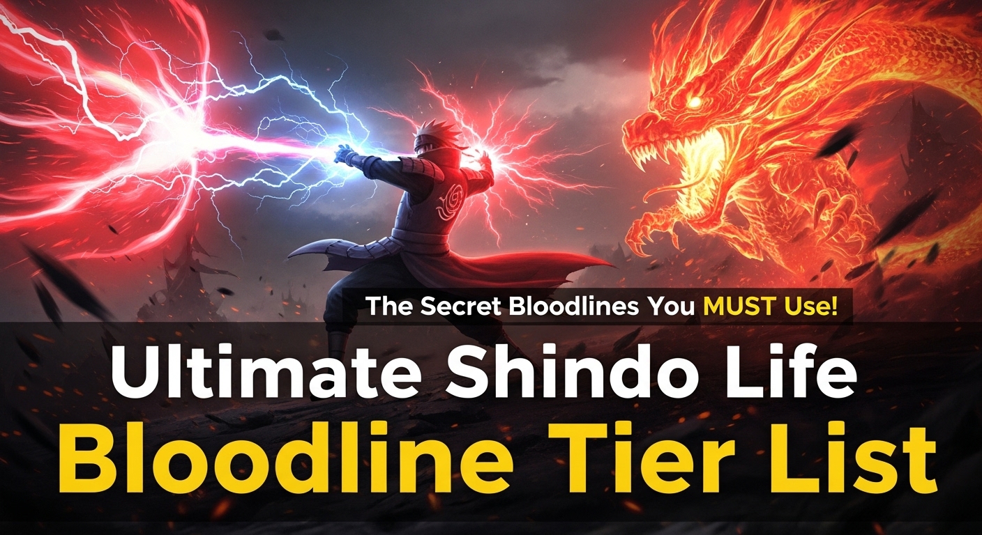 Shindo Life Bloodline Tier List (August 2026)