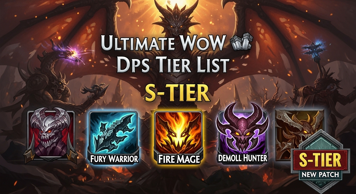 WoW DPS Tier List August 2026: Midnight Season 1 Complete Rankings