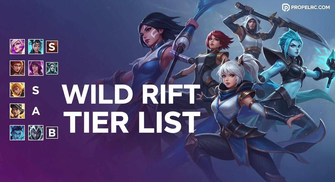 Wild Rift Tier List (August 2026): Champion Rankings & Meta Guide