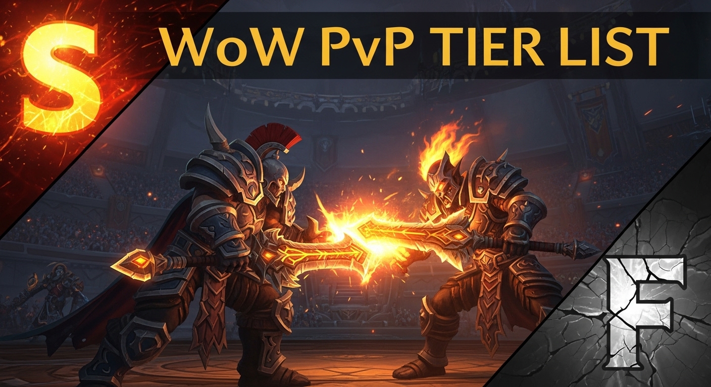WoW PvP Tier List (August 2026): Complete Rankings