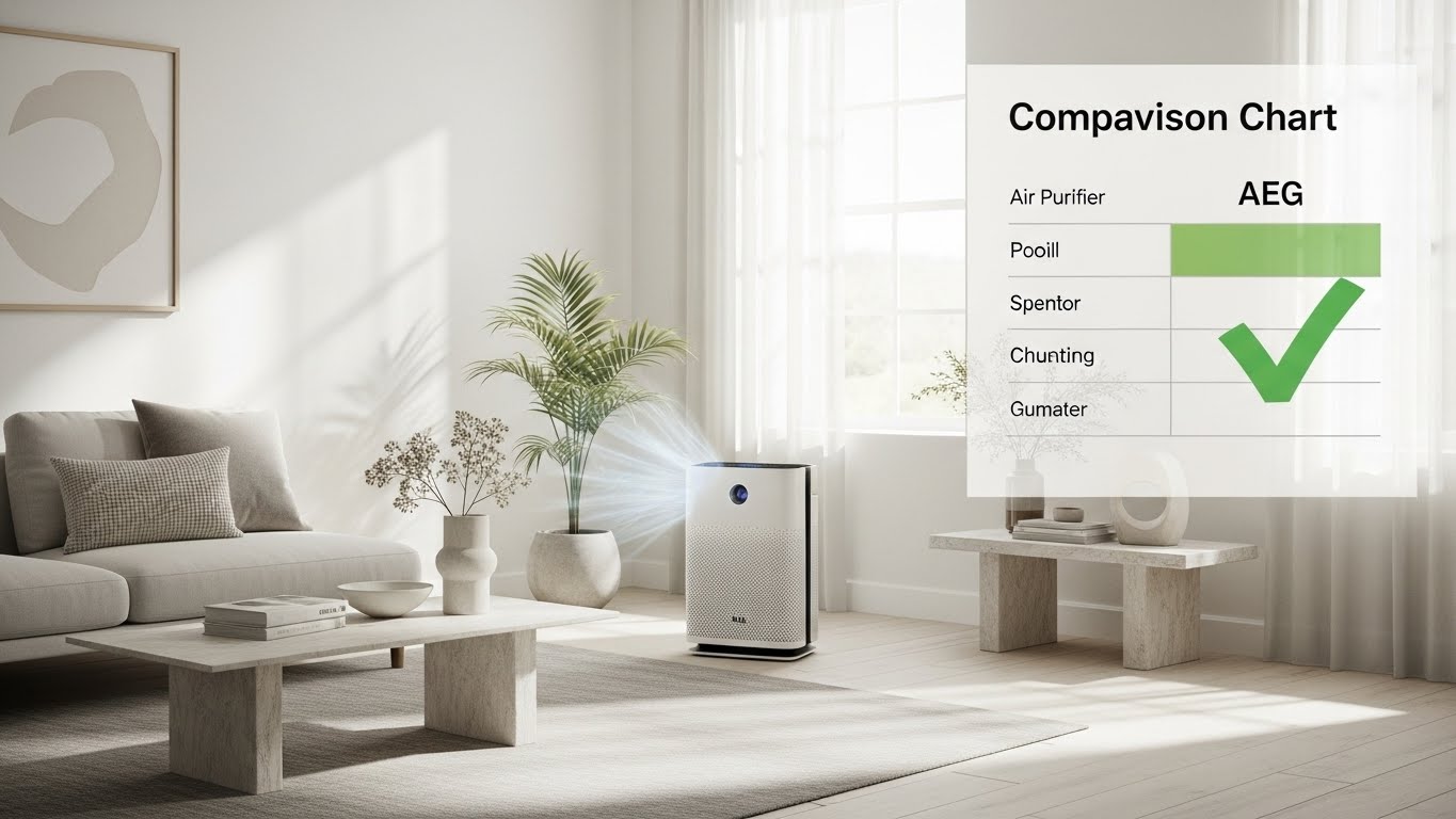AEG AX5 Air Purifier Review: 94% Air Quality Improvement in 60 Minutes