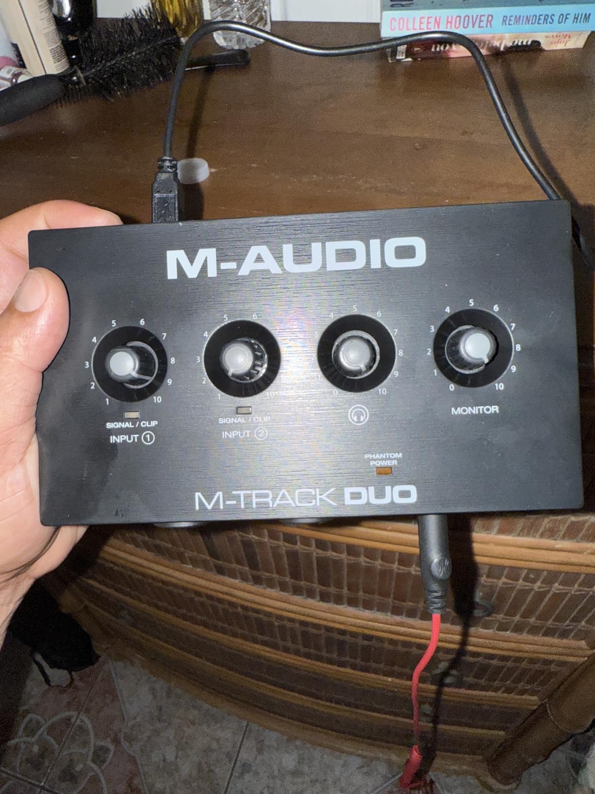 M-AUDIO M-Track Duo USB Audio Interface for Recording, Streaming and Podcasting customer photo 2