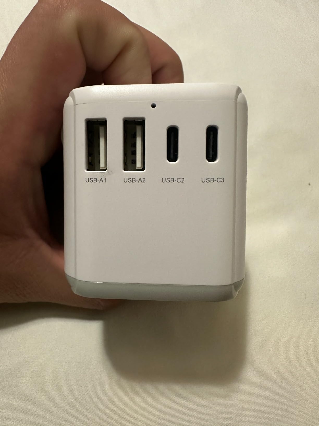 TESSAN Universal Travel Adapter 28W, International Power Adapter | Travel Adapter Worldwide, 3 USB C 2 USB A Ports, US to European UK Italy Ireland New Zealand, Type C G A I Plug customer photo 1