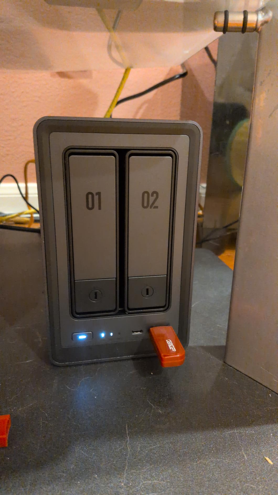 UGREEN NAS DXP2800 2-Bay, Ideal for Content Creators and Enthusiasts | Intel N100 Quad-Core CPU, 8GB DDR5 RAM, 2.5GbE, 2X M.2 NVMe Slots, 4K HDMI, Desktop NAS Network Attached Storage (Diskless) customer photo 2