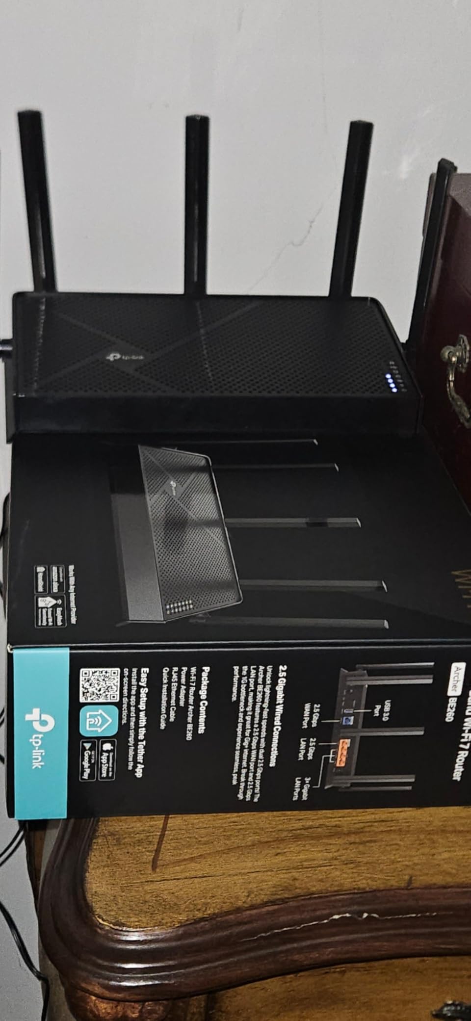 TP-Link Roam 7 BE3600 Wi-Fi 7 Portable Travel Router | Dual-Band, 2.5G Port, USB 3.0 | Multi-Modes in One | OpenVPN, WireGuard | Public WiFi Sharing for Hotel/Cruise/RV/Plane | No 6 GHz | TL-WR3602BE customer photo 1