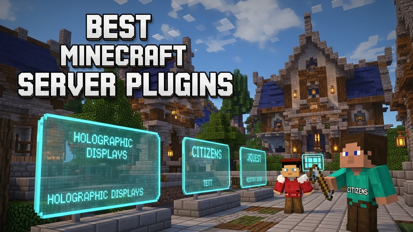 Best Minecraft Server Plugins 2026: 25 Essential Plugins for Every Server