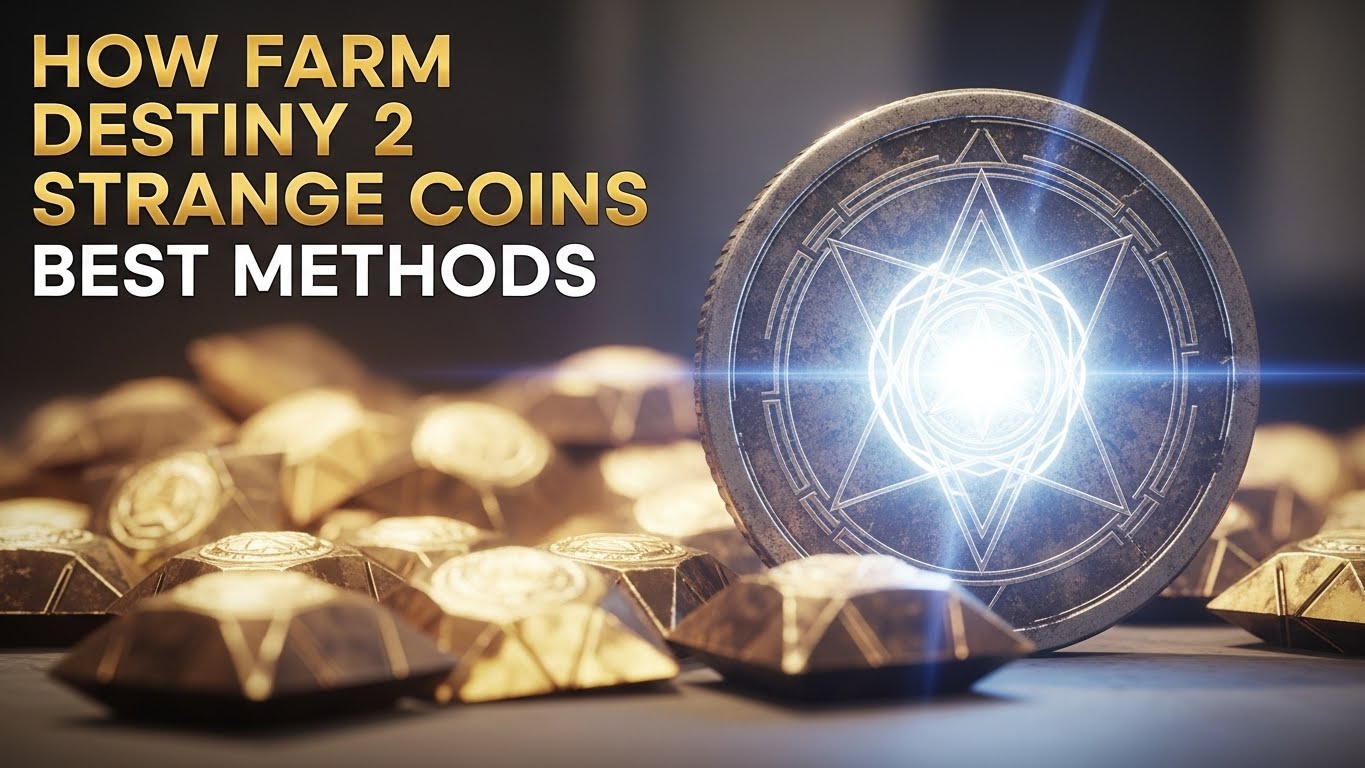 How to Farm Destiny 2 Strange Coins: Best Methods 2026