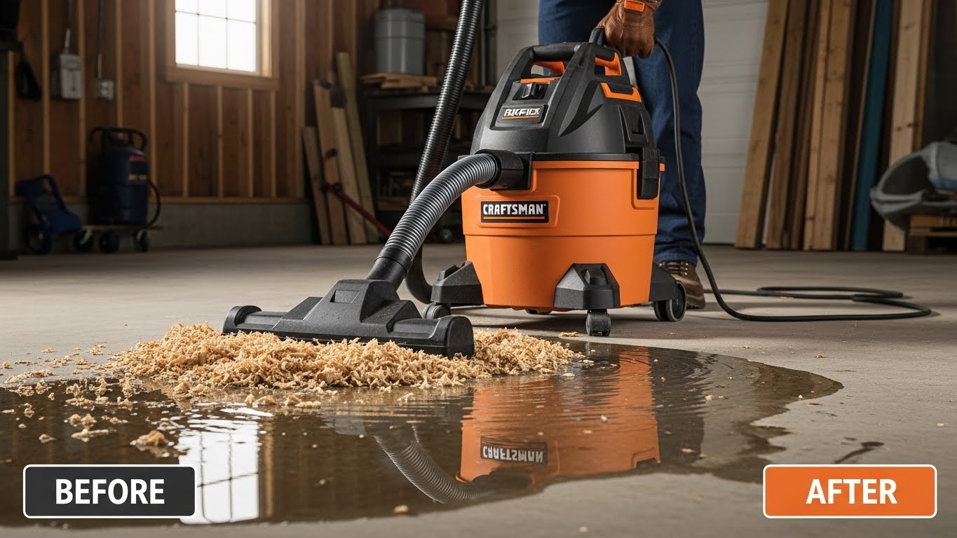 Best Wet/Dry Shop Vacuums: 10 Top Models for Every Garage and Workshop