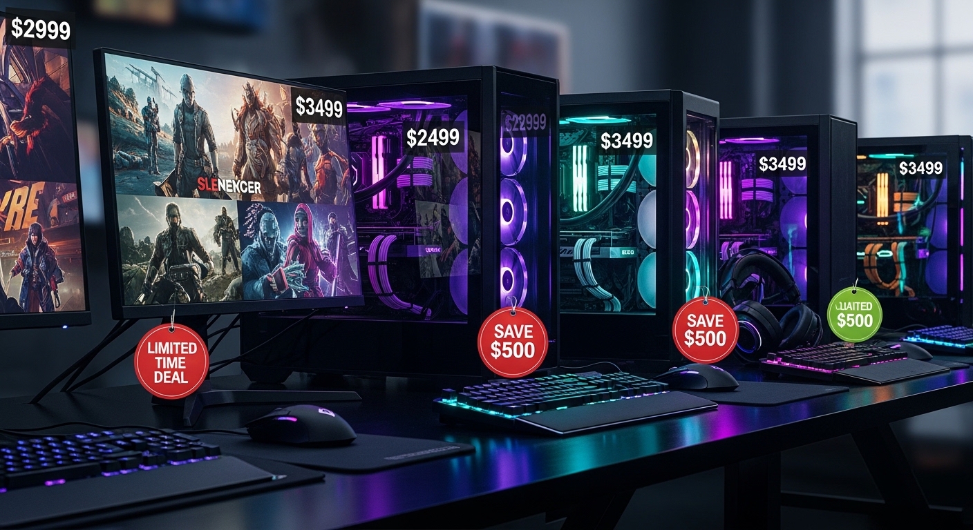 Best Pre-Built Gaming PC Deals 2026: 12 Models Tested & Compared