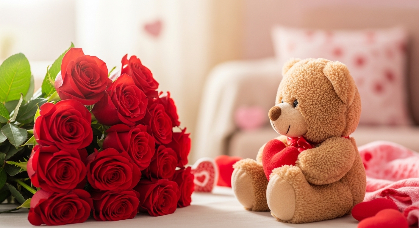 Flowers Vs Teddy Bears Which Is The Perfect Valentines Gift