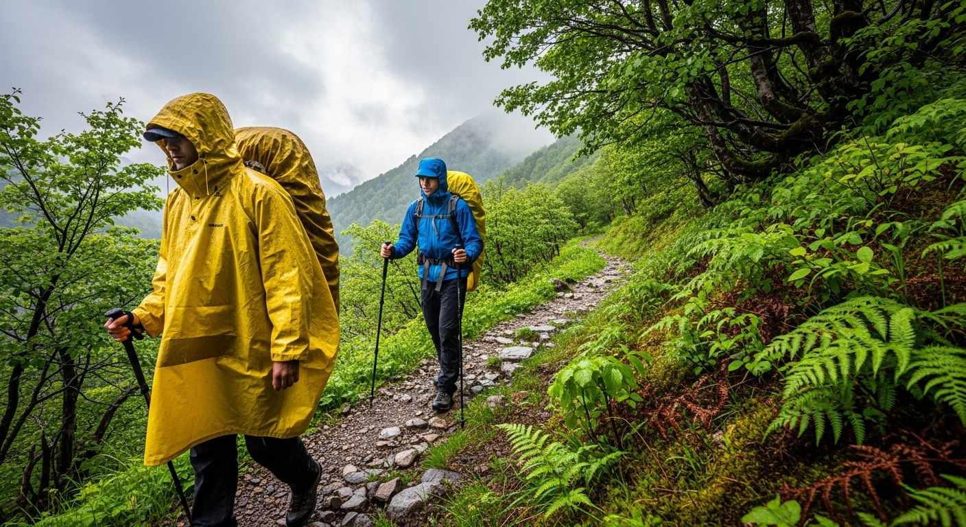 Rain Poncho vs Rain Jacket: Complete Guide for Hikers