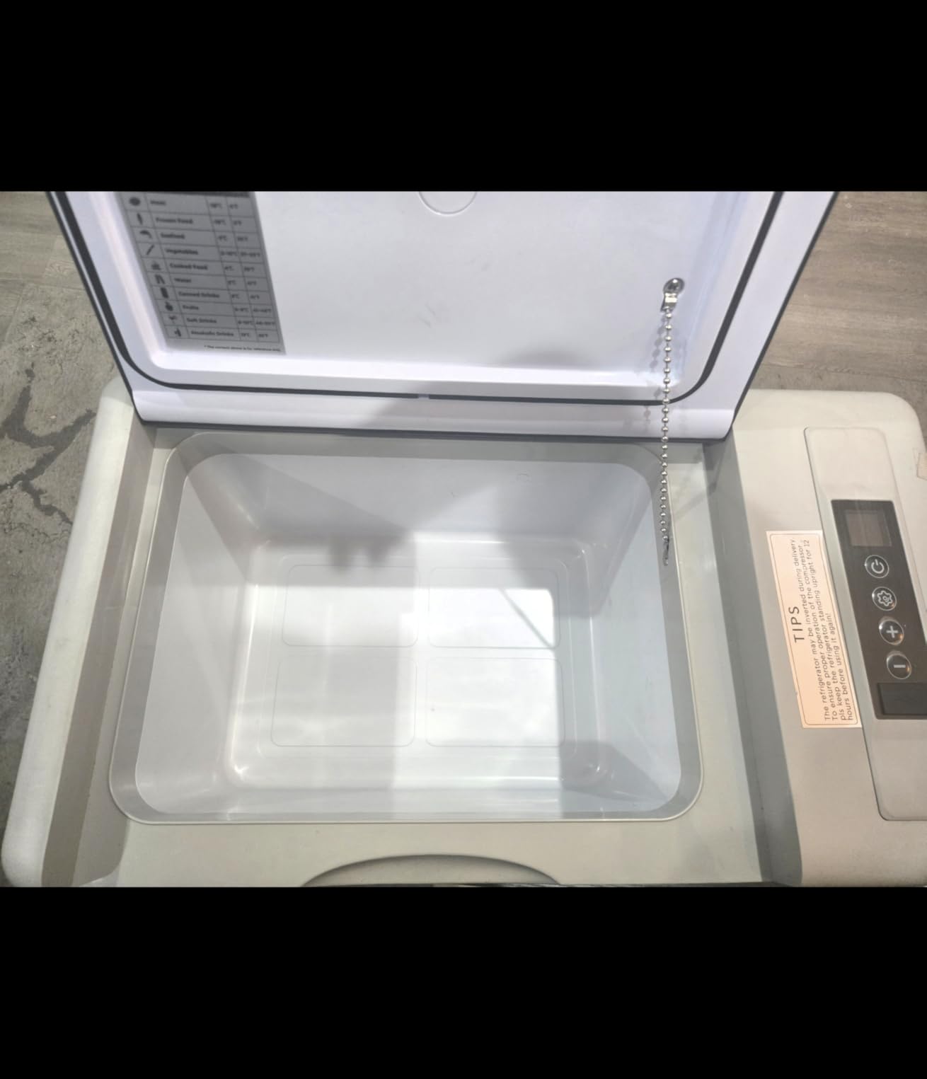 EUHOMY 12 Volt Refrigerator, 19QT(18L) Compressor Electric Cooler APP Control, Car Fridge -4℉~68℉, Portable Refrigerator 12/24V DC 100-240V AC, Portable Freezer for Camping, Travel, Boat customer photo 2