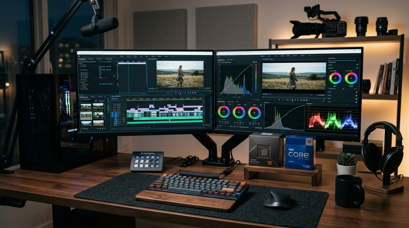 10 Best CPUs for Video Editing (August 2026): Tested for 4K/8K Workflows