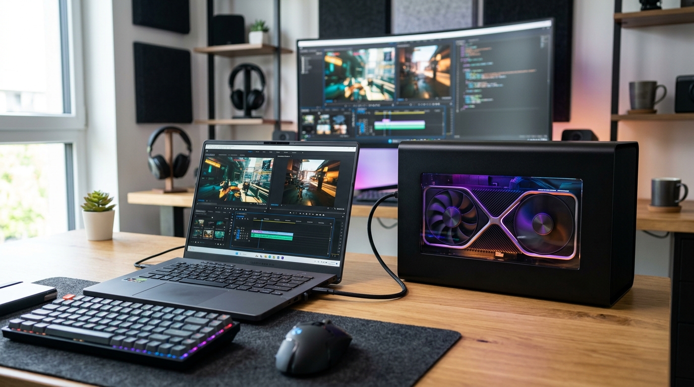 Best External Graphics Cards for Laptops 2026: Complete eGPU Guide
