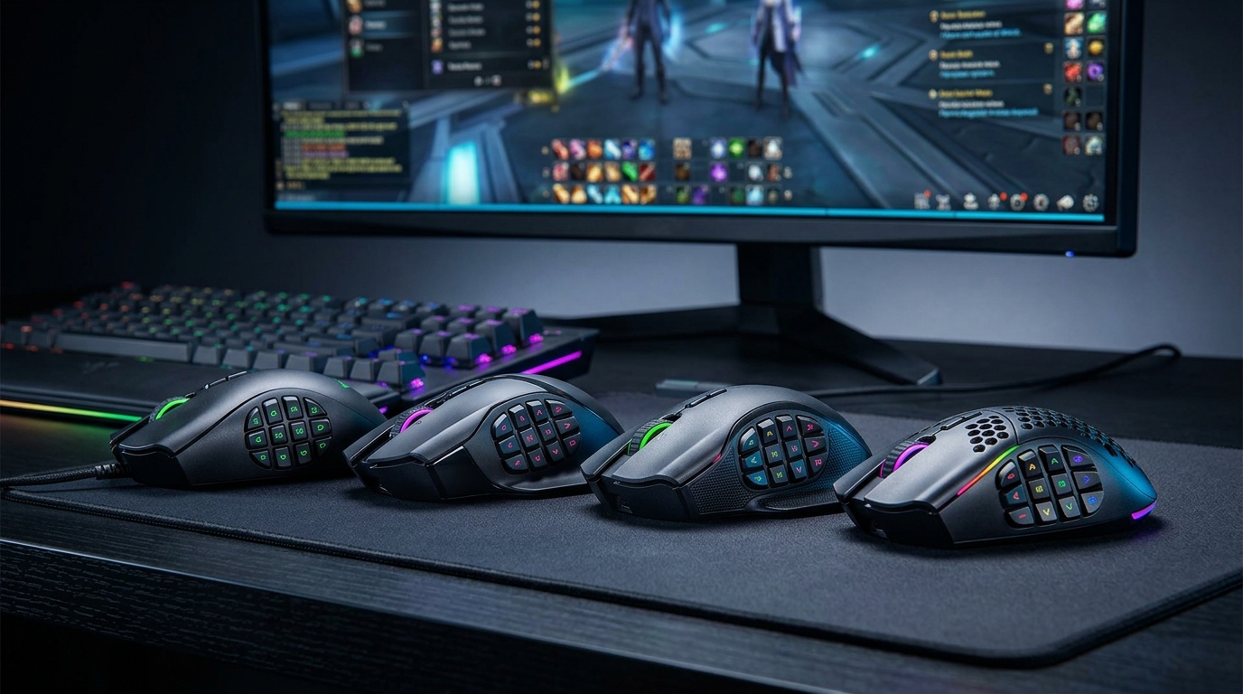 10 Best Gaming Mice for MMOs 2026: Expert Reviews