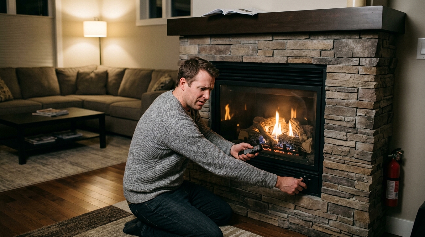 Gas Fireplace Won’t Turn Off 2026: Troubleshooting Guide