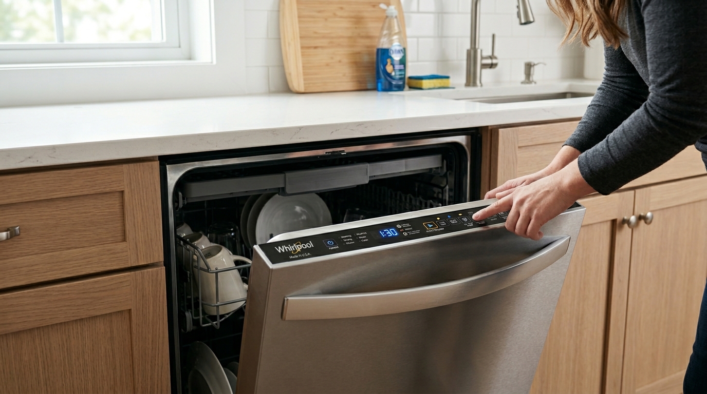 How to Reset Whirlpool Dishwasher (August 2026)