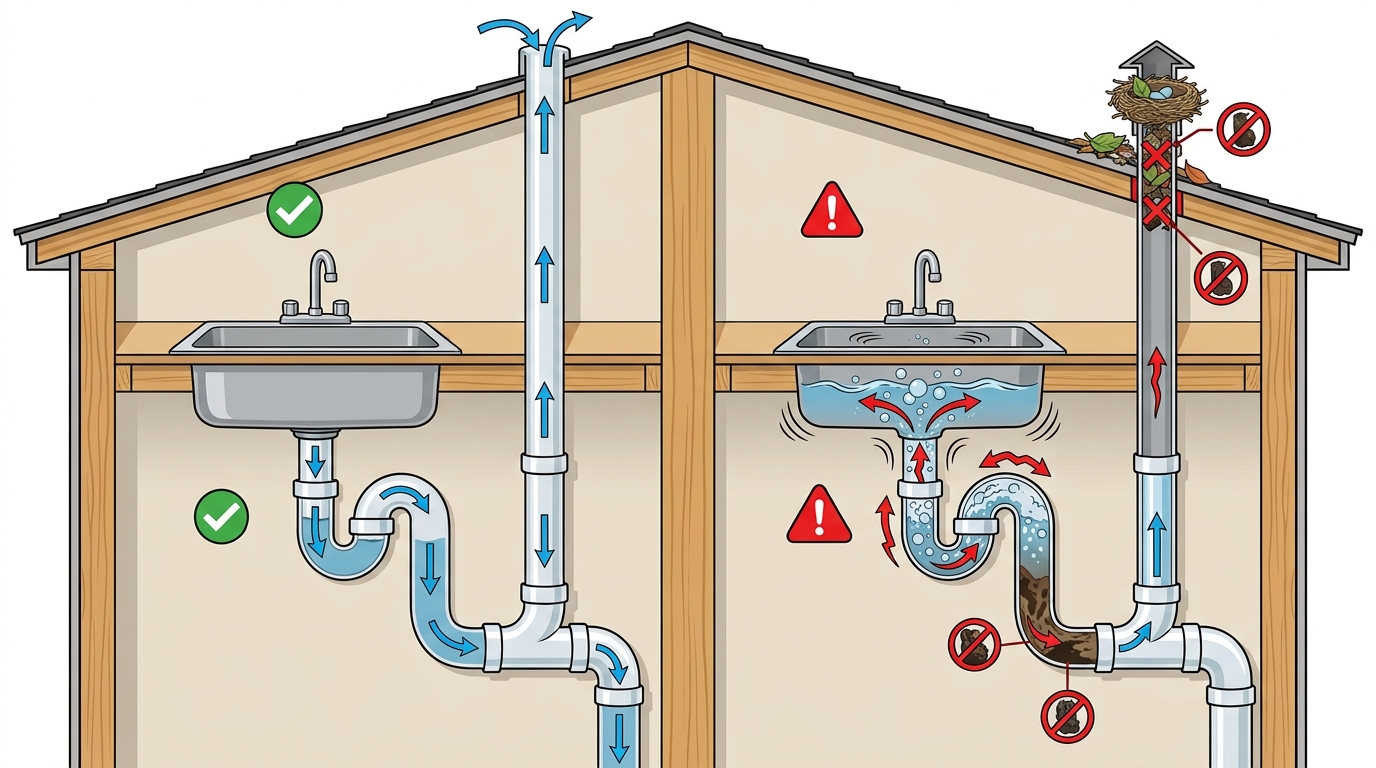 Why Kitchen Sink Gurgles (2026): Causes and Fixes