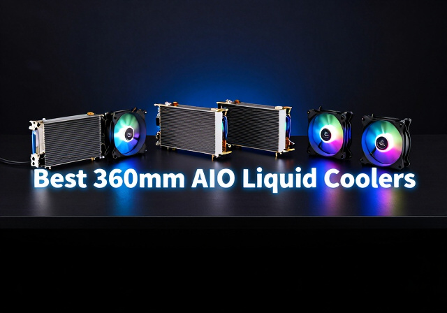 8 Best 360mm AIO Liquid Coolers (August 2026): Expert Reviews