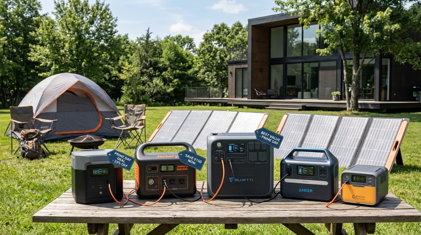 15 Best Amazon Prime Day Solar Generator Deals (August 2026)