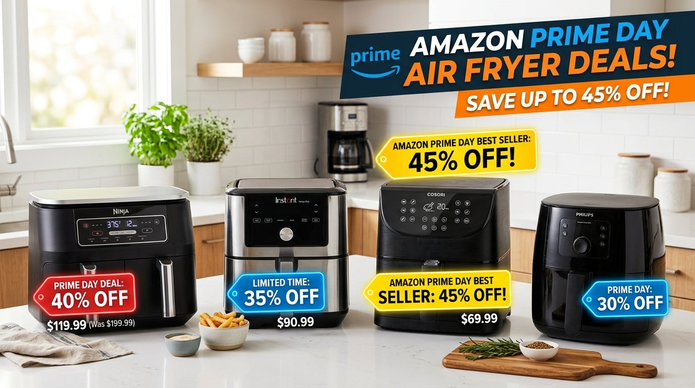 10 Best Amazon Prime Day Air Fryer Deals (August 2026)