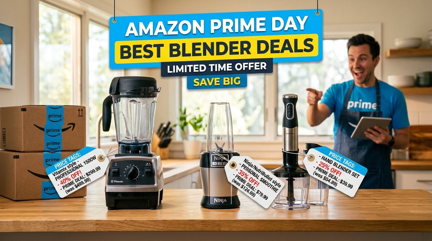 15 Best Amazon Prime Day Blender Deals (August 2026)