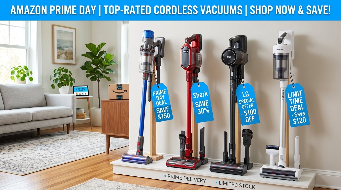 10 Best Amazon Prime Day Cordless Vacuum Deals (August 2026)