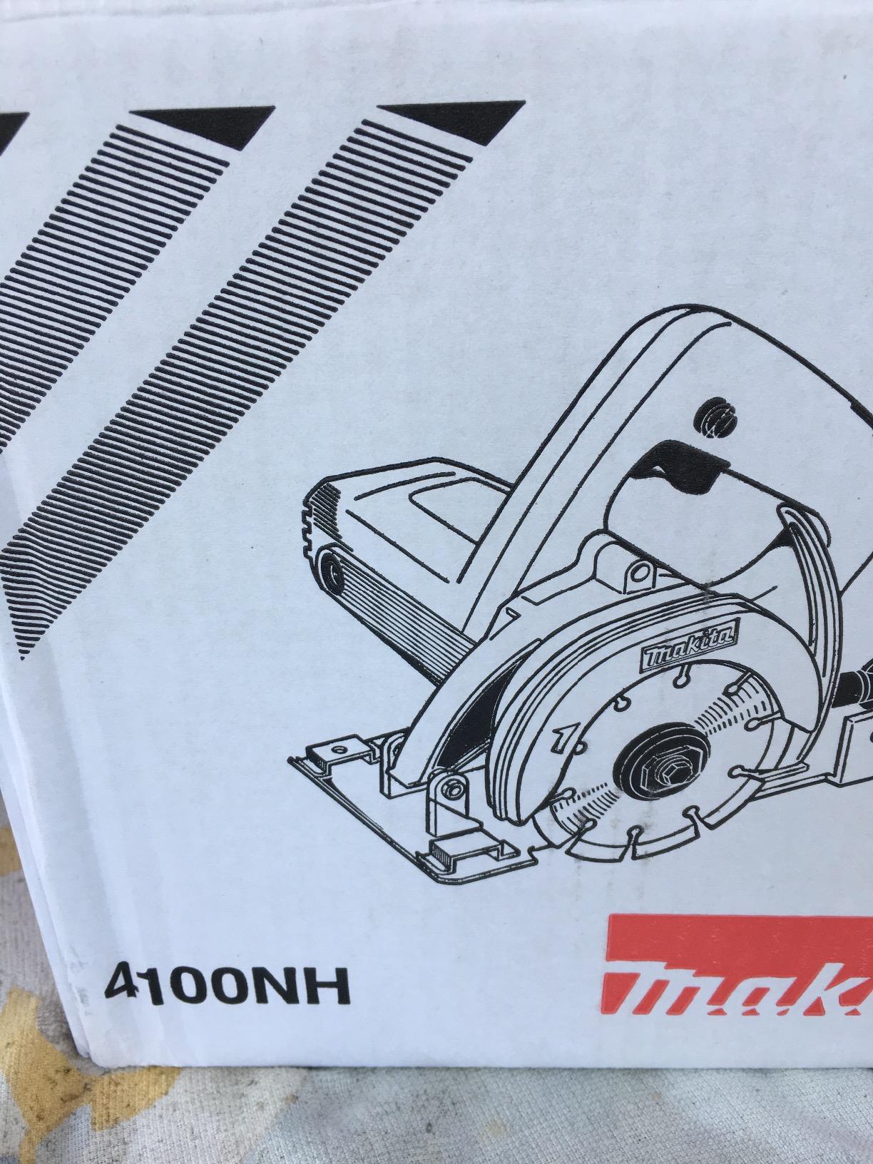 Makita 4100NHX1 4-3/8 Masonry Saw, with 4 Diamond Blade customer photo 2