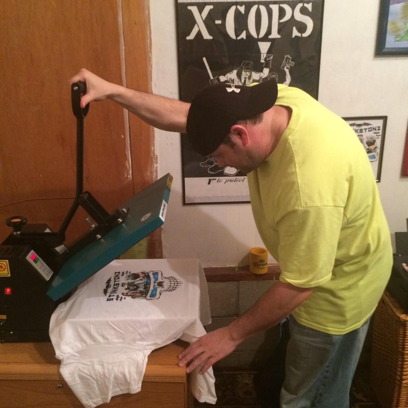 Fancierstudio Digital Heat Press 15 x 15 Sublimation Rhinestone Heat T-Shirt Machine 15x15 B/BLK customer photo 1