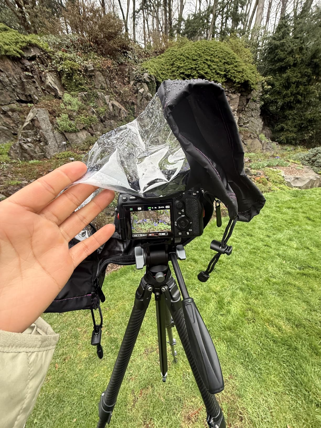 Altura Photo Camera Rain Cover, Waterproof Lens Jacket for Canon Sony Nikon - Professional Grade DSLR Weather Gear with Hand Sleeves customer photo 1