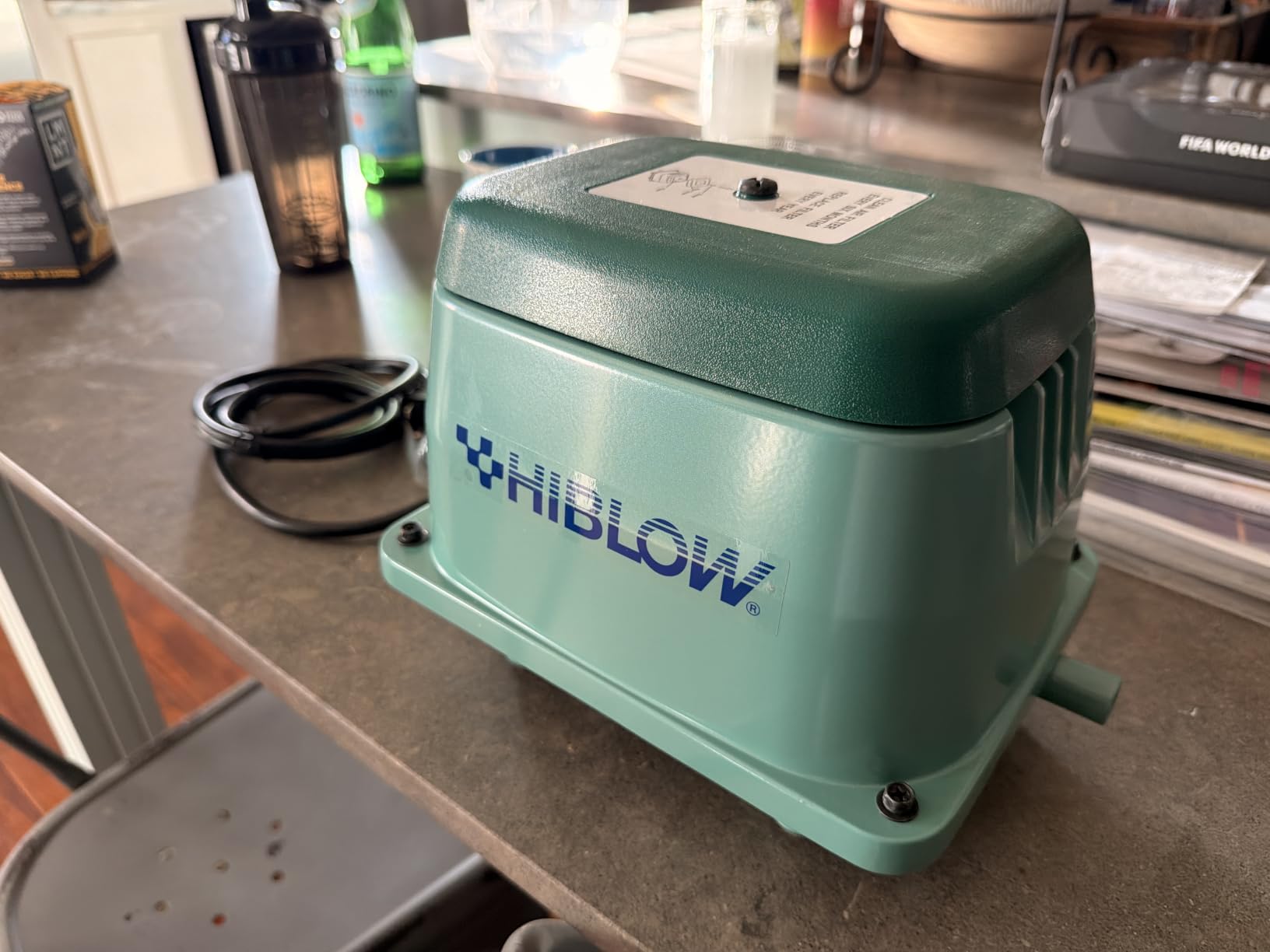 HIBLOW HP-80 Pond Aerator/ Septic Linear Air Pump customer photo 1