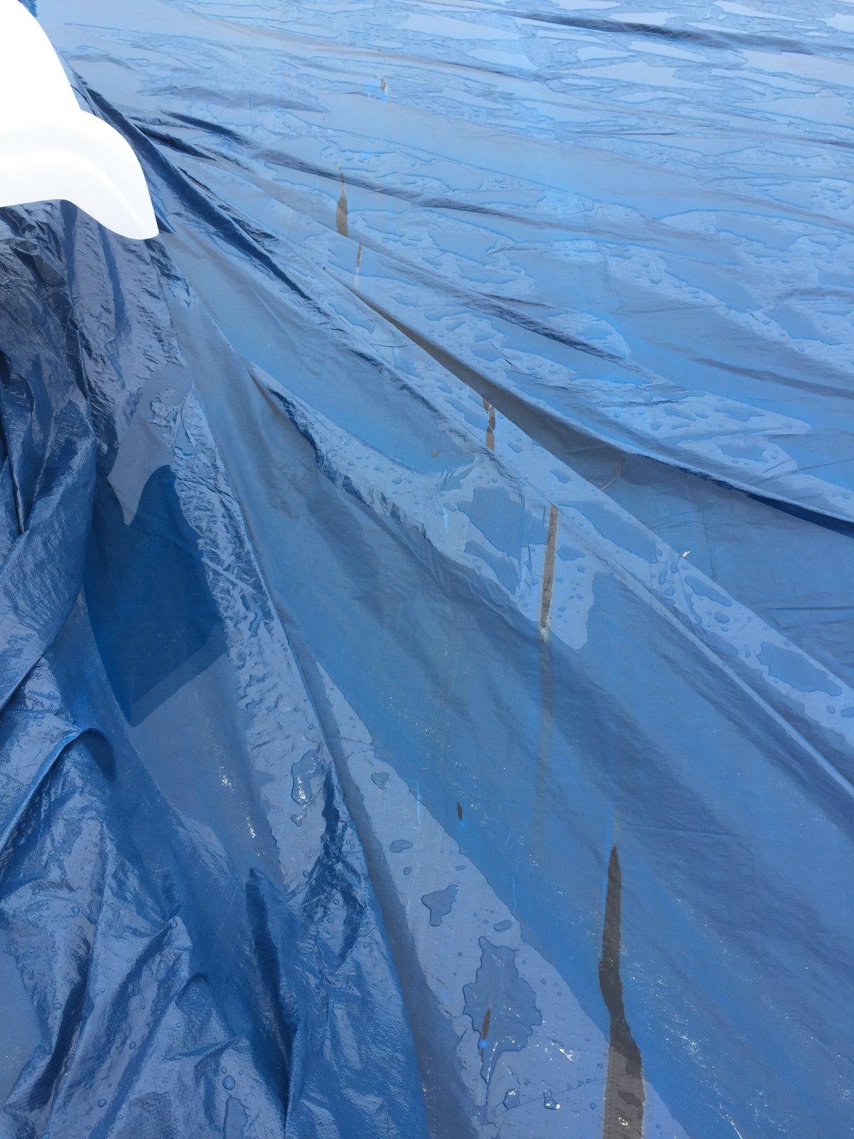 Robelle 20 x 40 ft Heavy Duty Blue Winter Pool Cover for Inground Pools, 5 ft Overlap (25 x 45 ft Cover Size), Solid 8 x 8 Scrim, 2.36 oz/yd2, 10-Year Warranty customer photo 2