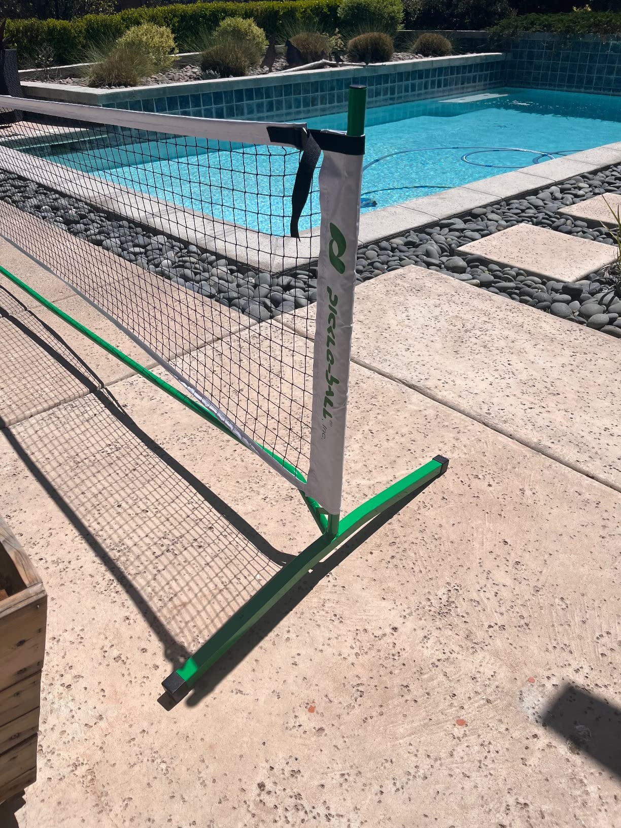 Pickle-Ball 3.0 Tournament Pickleball Net - 22 FT USAPA Regulation Size, Portable Steel Frame with No-Velcro Buckle Tension System & Carry Bag - Indoor/Outdoor, 5-Min Setup customer photo 2