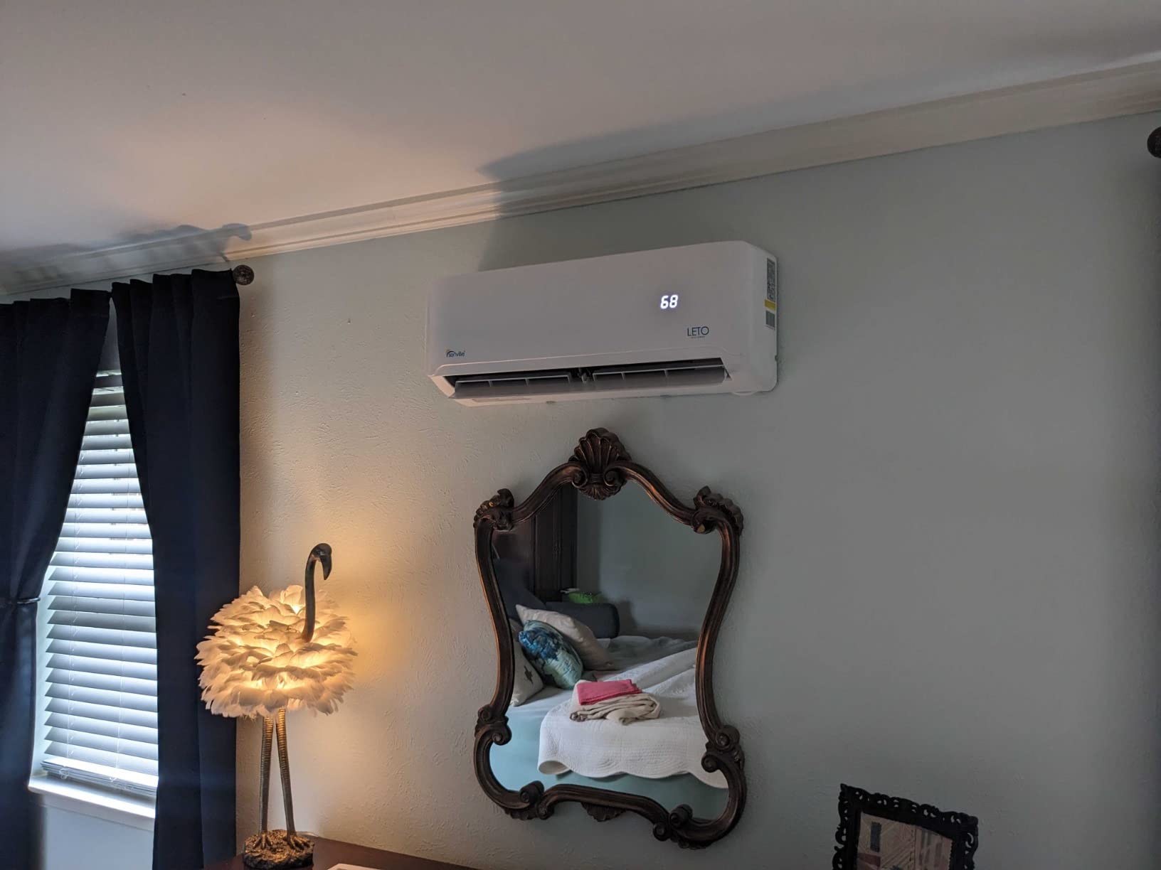 Senville LETO Mini Split Air Conditioner, Heat Pump, White, 12000 BTU | Ductless, Wall Mounted, Works with Alexa, Quiet Operation, 1 Ton, 110/120V, Energy Efficient Inverter customer photo 1