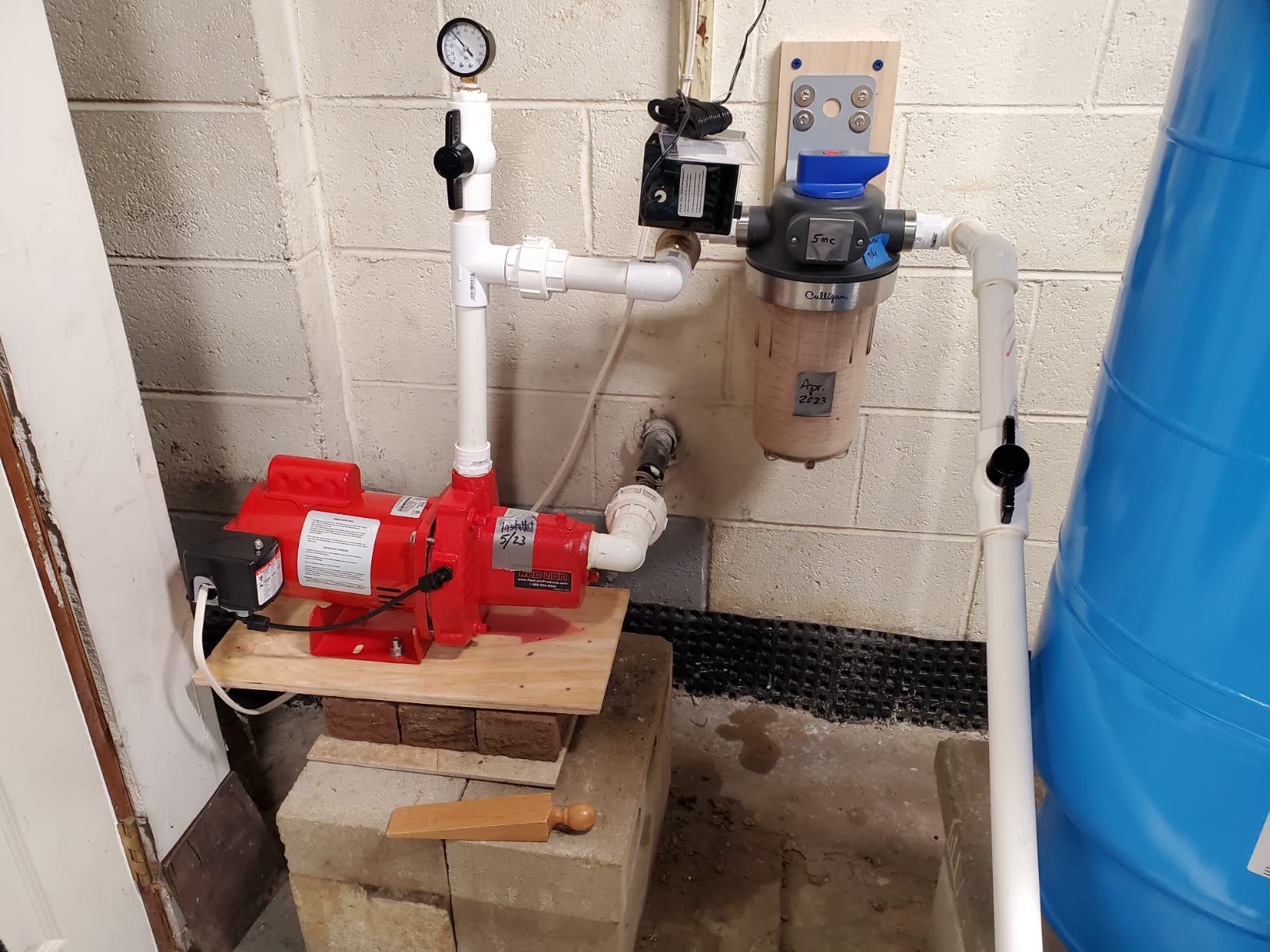 Red Lion RJS-50-PREM 1/2 HP, 12 GPM, 115/230 Volt, Premium Cast Iron Shallow Well Jet Pump, Red, 602206 customer photo 1