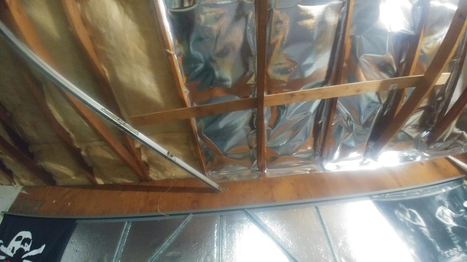 NASA TECH Commercial Grade 500 sqft (4ft x 125ft) Perforated No Tear Green Energy Radiant Barrier Reflective Insulation customer photo 1
