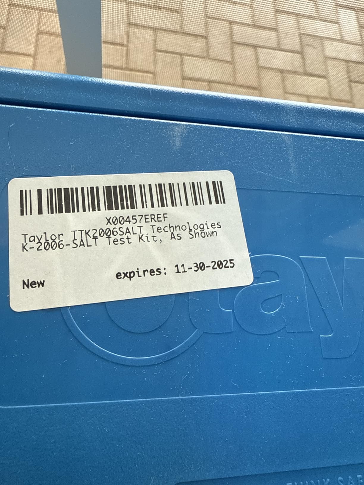 Taylor K-2006-SALT FAS-DPD, 9-in-1 Pool & Spa Test Kit with Salt Test customer photo 2